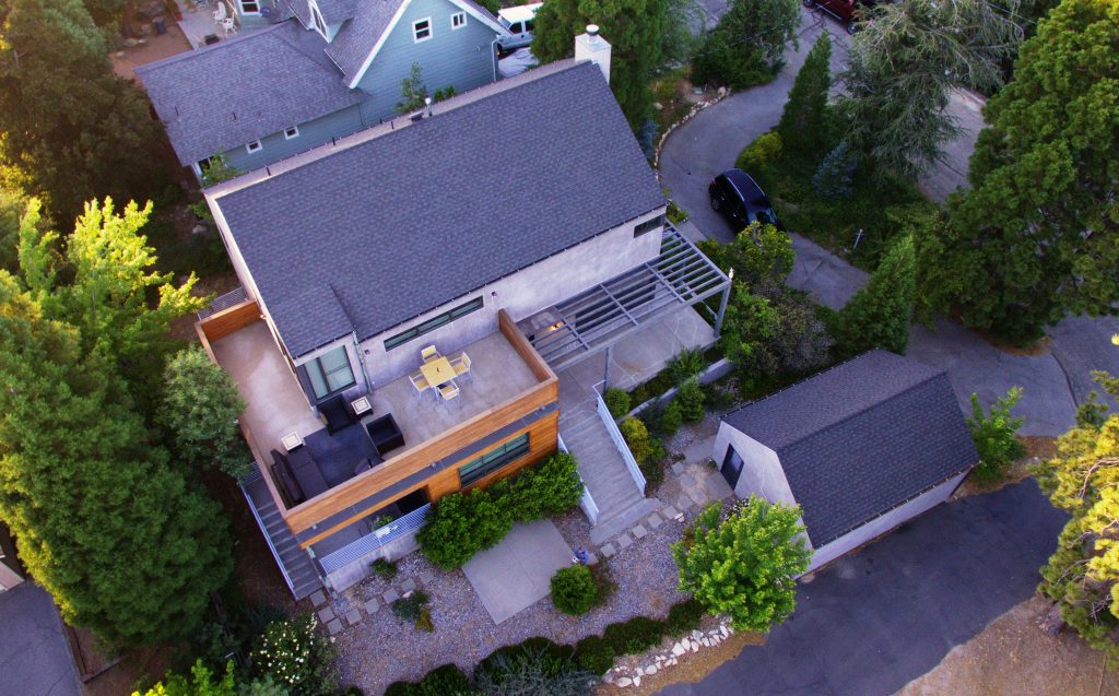 Does San Jose have quiet hours? Arial view of quiet home.